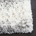 thumbnail image 3 of SAFAVIEH Shag Ivonette Solid Area Rug, Ivory, 3' x 5', 3 of 8