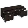 thumbnail image 3 of Lawtey 5-drawer Home Office Storage Credenza Cappuccino, 3 of 12