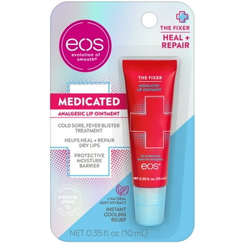 eos Ultra Care Lip  - Medicated Analgesic Lip Ointment  0.35 oz