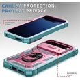 thumbnail image 5 of HCTian for Google 9/9 Pro Phone Case,360° Kickstand & Slide Camera Cover,Military Heavy Duty Full Body Hard Shell Shockproof Phone Case for Pixel 9 Pro,6.3 inch, 5 of 7