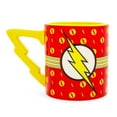 thumbnail image 2 of DC Comics The Flash Logo Ceramic Mug With Lightning Bolt Handle | Holds 20 Ounce, 2 of 8