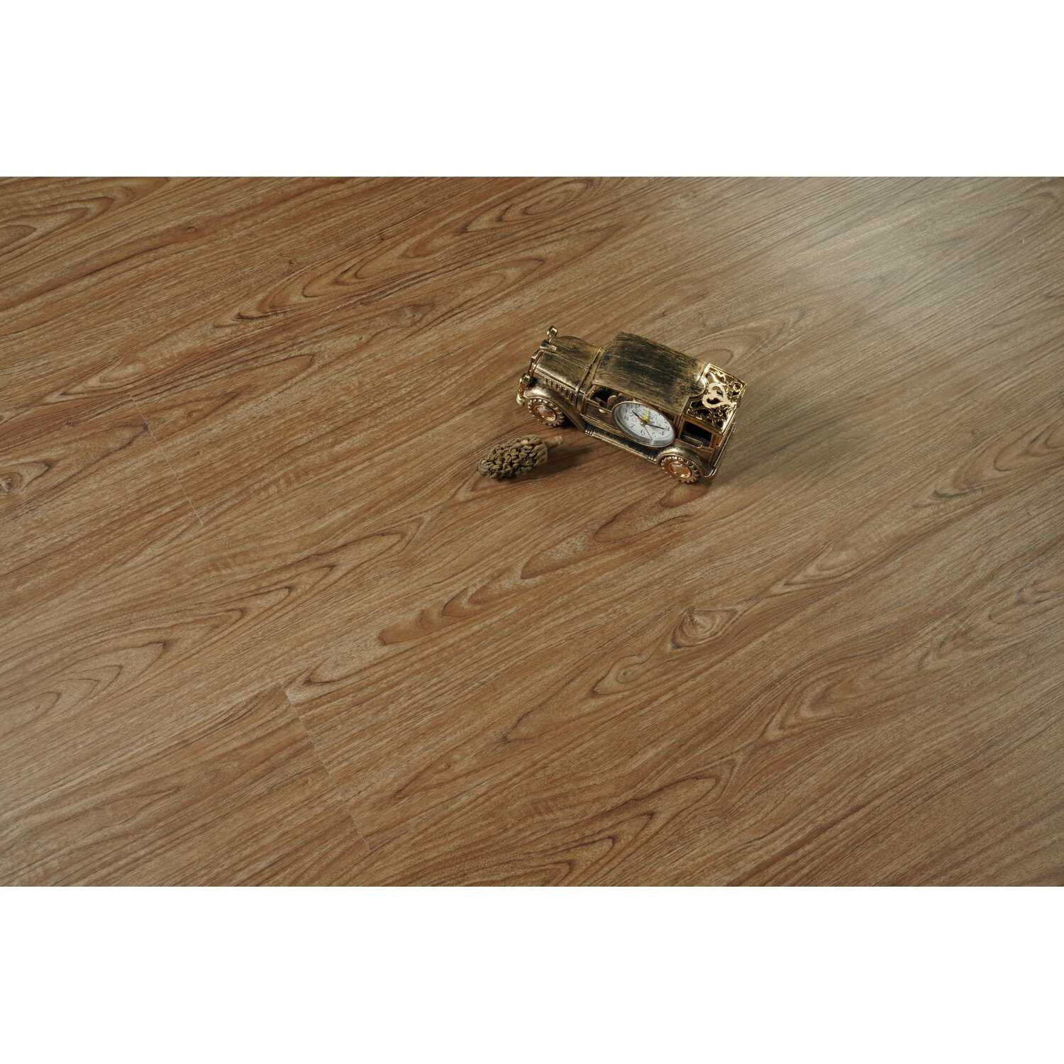 Elegant Kitchen and Bath Luxury Vinyl Flooring 7 x 48 x 5.5mm 12 mil in Walnut Oak