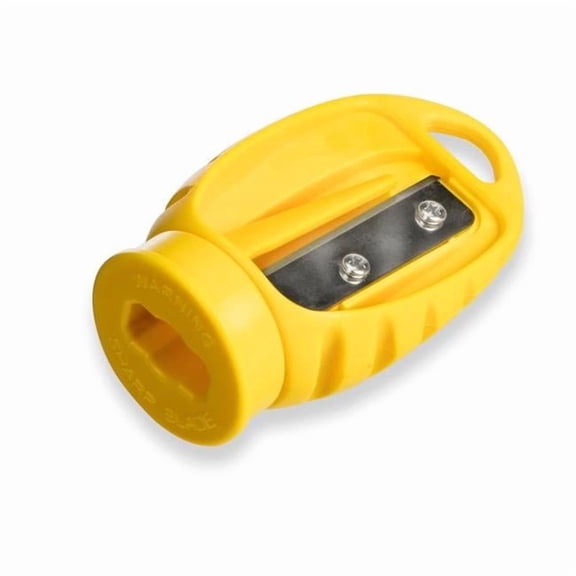CH Hanson 2036271 9.37 in. Carpenter Pencil Sharpener, Yellow - Case of 10