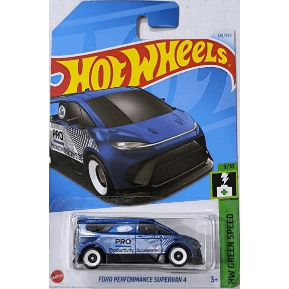 Hot Wheels Ford Performance Supervan 4 128/250 HW Green Speed 9/10