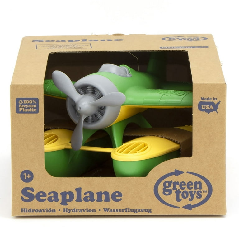 Green Toys: Seaplane Green Floating Water Bathtime Toy