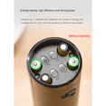 thumbnail image 1 of Electric Salt and Pepper Grinder One Hand Automatic Operation Adjustable Coarseness Battery Powered Automatic Grinding-A, 1 of 7