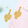 thumbnail image 4 of Pendientes en corazón Xihbxyly Almacén de liquidación cactus perlas diamantes, 4 of 7