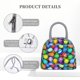 thumbnail image 4 of Disketp Colorful Easter Eggs1 Bolsa Térmica para Almuerzo, Lonchera con Abertura Amplia y Gran Capacidad, Organizador Reutilizable para Mujeres, Hombres y Adultos, 4 of 6