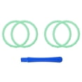 thumbnail image 3 of eXtremeRate Mint Green Replacement Accessories Accent Rings for ps5 Controller BDM-010/020/030/040, 3 of 6