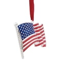 thumbnail image 5 of Northlight American Flag with European Crystals Patriotic Ornament - 3.25", 5 of 6