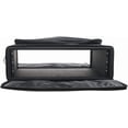 thumbnail image 2 of Sound Town Portable 3U Rack Bag, Soft Rack Case with 14" Rackable Depth, Plywood Rack Frame, Shoulder Strap, Accessory Pocket (STRB-316B), 2 of 6