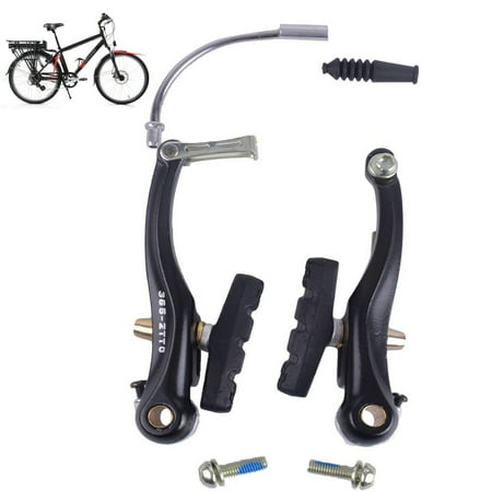 - RUNACC Bike V Brake Aluminium Alloy Bicycle Brake Pads Durable Brake Blocks for Most Bicycles, 1 Pair, Black
