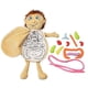 thumbnail image 3 of Juguete de anatomía YONGSHENG cuerpo humano peluche 50x34x7.5 cm, 3 of 5