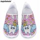 thumbnail image 1 of Zapatos de enfermera informales para mujer de Doginthehole, zapatos planos con estampado de dientes de dibujos animados bonitos a la moda, zapatos de malla ligeros y transpirables sin cordones, 1 of 5