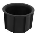 thumbnail image 3 of Cup Holder Sub Assembly, Easy To Clean Anti Fading Black Cup Holder Insert Interior  For Car, 3 of 8