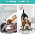 thumbnail image 4 of Vintage Paisley Pattern Pet Food Mat - Absorbent Dog Food Spill Mat - Non-Slip Rubber Base - Ethnic Decorative Design - Easy Clean, 4 of 5