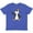 Retro Heather Royal, variant on Inktastic Cute Penguin, Penguin With Party Hat Youth T-Shirt