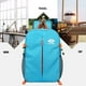thumbnail image 5 of Mochila plegable para senderismo | Mochila ligera e impermeable para viajes, acampadas y actividades al aire libre | Mochila plegable para estudiantes y adolescentes, 5 of 5
