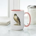 thumbnail image 4 of CafePress - Peregrine Falcon Bird Large Mug - 15 oz Ceramic Large White Novelty Mug, 4 of 4