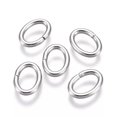 thumbnail image 2 of U8MO 200Pcs 18 Gauge 304 Stainless Steel Open Jump Rings Oval Jump Rings 7x5x1mm, 2 of 2