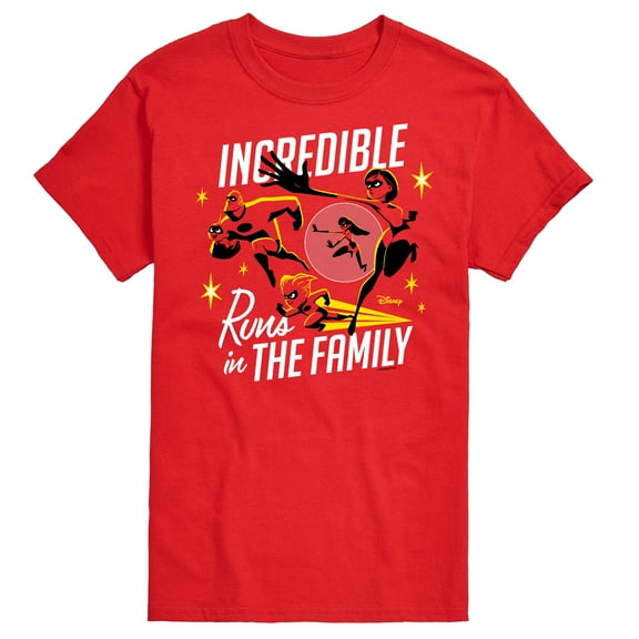The Incredibles - Incredible Family - Men's Short Sleeve Graphic T-Shirt