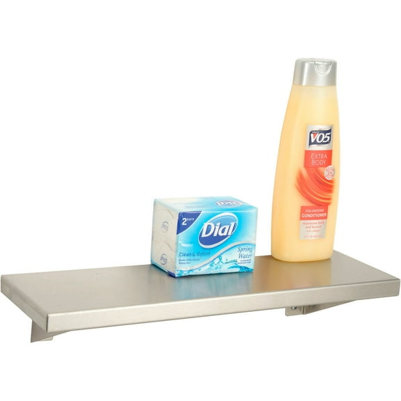 Bobrick Stainless Steel Shelf - 16""W x 5""D - B295x16