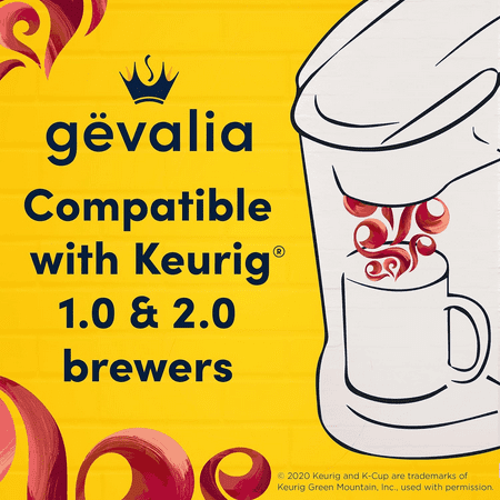 Gevalia Frothy 2-Step Cappuccino Espresso K-Cup Coffee Pods & Froth Packets Kit 6 Ct Box (Pack of 3)