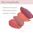 thumbnail image 3 of Pur Silky Pout Creamy Lip Chubby Makeup Lipstick Crayon, So Peachy, 3 of 6