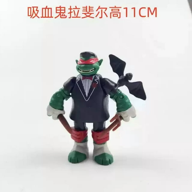 Figurines d'Action Mutantes Mobile Super Déchiqueteuse Raphael Michelangelo Donatello Leonardo Modèle d'Anime Poupée Décoration de Bureau