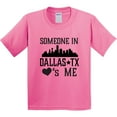 thumbnail image 3 of Inktastic Dallas Texas Someone Loves Me Youth T-Shirt, 3 of 5
