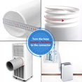 thumbnail image 6 of 1pcs Plastic Portable Air Conditioner Hose Portable Air Conditioner Hose 5.9inch Diameter, AC Hose Exhaust Vent With Clockwise Thread 80 Inch Length, Compatible for LG Air Conditioner, 6 of 9