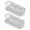 thumbnail image 4 of 2 cajas de almacenamiento de insulina con portabotellas, 3 ranuras, para refrigerador, ahorra espacio. Organizador de insulina para refrigerador., 4 of 8