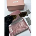 thumbnail image 4 of Miu Miu Sunglasses Geometric Frame Brown Glasses, 4 of 6