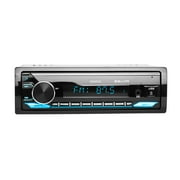 Belva BDMRS5 Single DIN Digital Media Receiver Bluetooth Front USB AUX Input 5 Volt Preamp Outputs