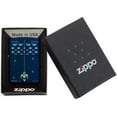 thumbnail image 3 of Zippo Pixel Game Design Matte Navy Windproof Pocket Lighter 49114, 3 of 4