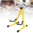 thumbnail image 6 of SLGHLSAHG Universal Folding Instrument Stand, Guitar Stand, A Frame Musical Rack Holder , Yellow A28937, 6 of 8