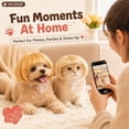thumbnail image 3 of Funny Pet Wig Headband for Dogs & Cats – Cute Costume Accessory for Photos, Parties Holidays, Wigs Costumes Outfit Halloween, Small Medium Large Dog, Cat Cosplay Clothes Accessories, 3 of 8