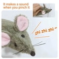 thumbnail image 4 of TIMIFIS Cat Toys Pet Toy Simulation Plush Mouse Tricky Cat Toy Electric Manual MouseFall/Winter, 4 of 6