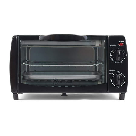 Westinghouse WTO1010B 4 Slice Black Toaster Oven
