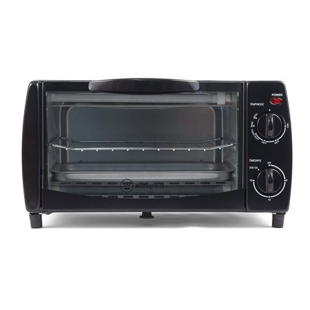 Westinghouse WTO1010B 4 Slice Black Toaster Oven (Best Toaster Oven Under 100)