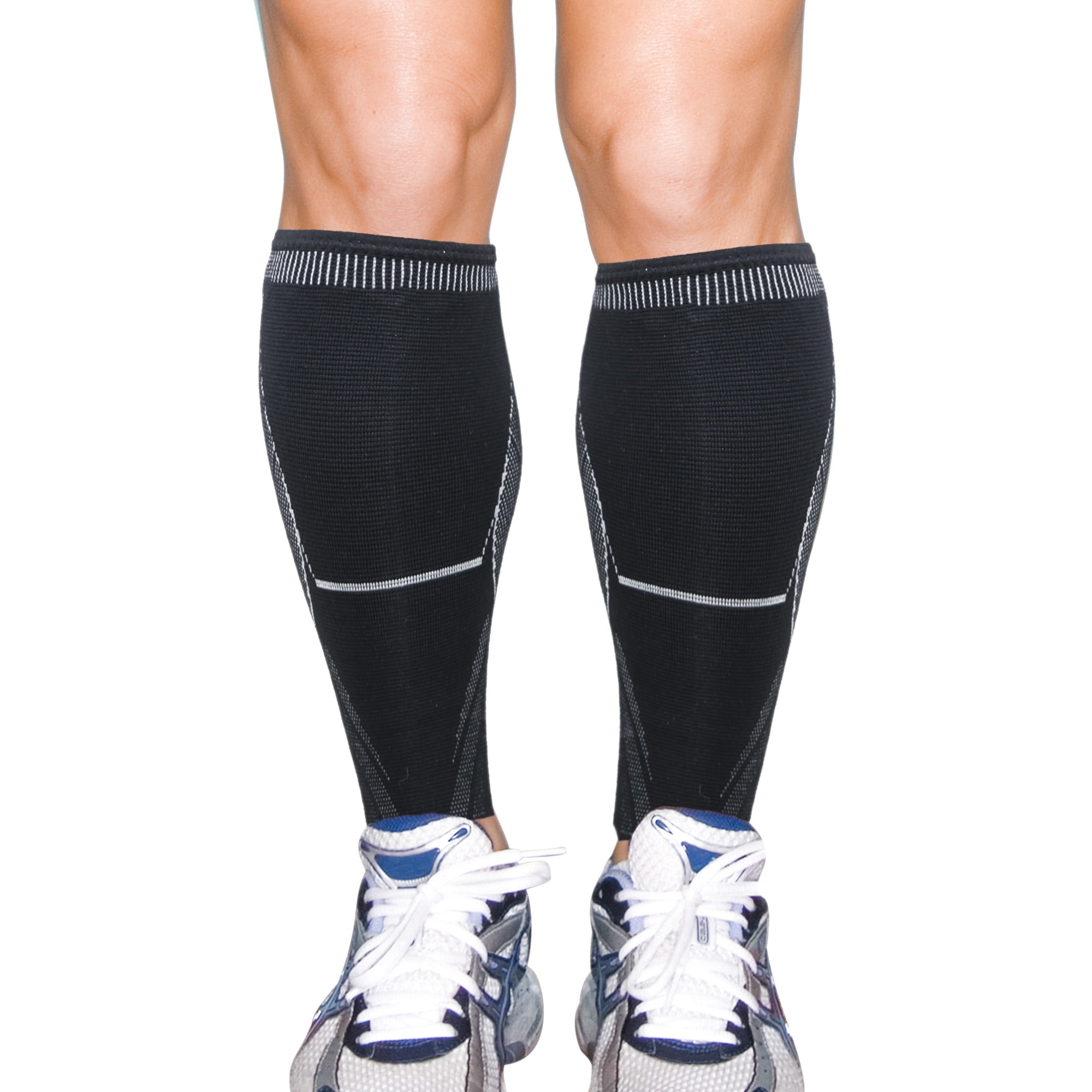 JIUFENTIAN Compression Calf Sleeves, Leg Brace Support Footless