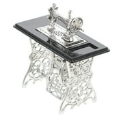 1pc Mini Pedal Sewing Machine Foot Sewing Machine Model Sewing Machine Decor