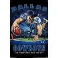 thumbnail image 4 of NFL Dallas Cowboys - End Zone 17 Wall Poster with Push Pins, 22.375" x 34", 4 of 5