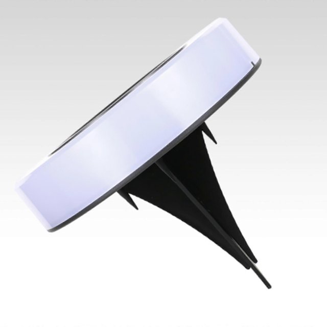 2PCS Solar Waterproof LED Lamp, Outdoor Decorative Light, Ideal for a Garden or Courtyard Waterproof Lawn Buried Lamp