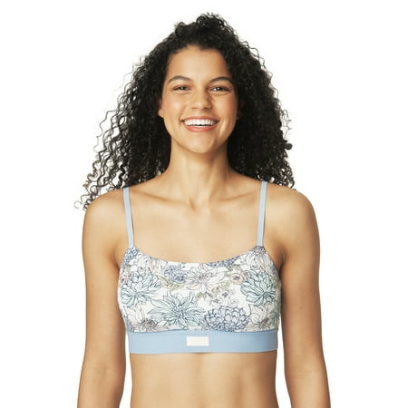 

Kindly Yours Women s Sustainable Cotton Adjustable Scoop Bralette