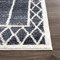 thumbnail image 3 of Abani Nuevo Collection Mid Century Modern Cream Diamond Framed 6' x 9' Area Rug, 3 of 5