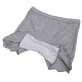thumbnail image 4 of Yufatyle Gray Toddler Girl Shorts Ribbed Girl's Solid Dance Shorts Summer Soft Cotton Short Pants for 3-14 Years, 4 of 6