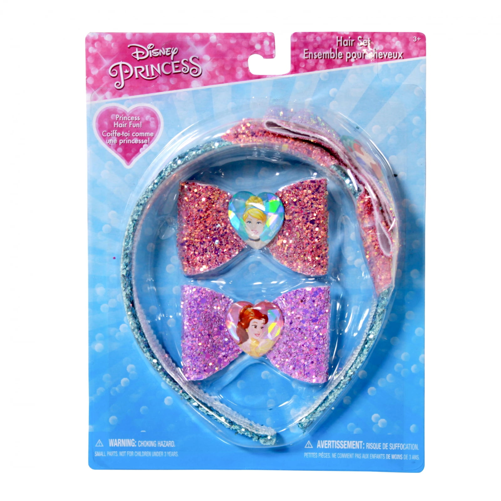 Handmade Disney Princesses Girl's Headband/Hair Bobbles/Clips pink 