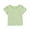 Green, variant on Timegard Baby Girls Clothes Cotton Solid Color Comfy Toddler Tee Casual Ruffle Short Sleeve Cute Top