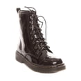 thumbnail image 3 of Soho Shoes Women's Classic Lace Up Combat Mid Calf Ankle Boots, 3 of 3